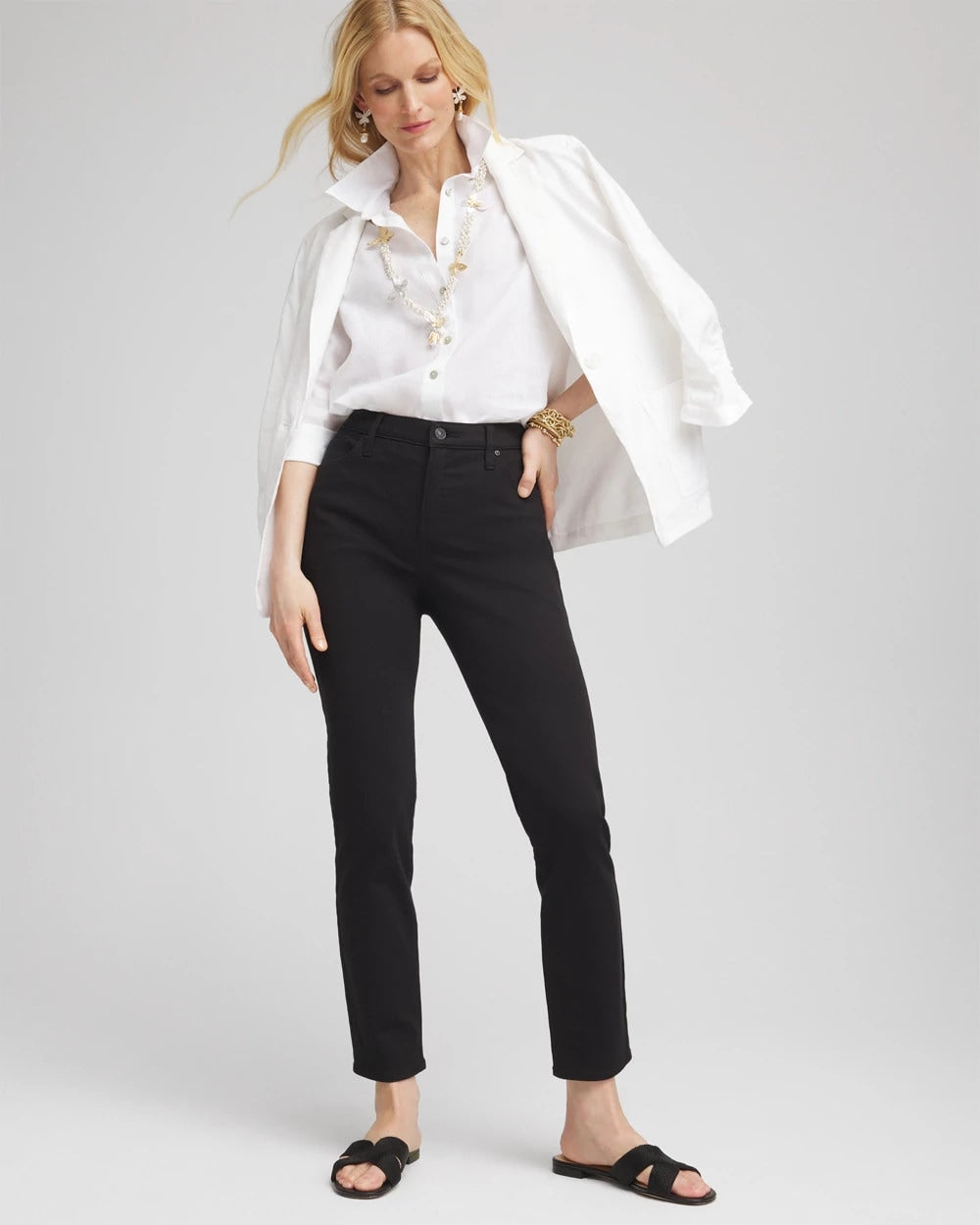 Girlfriend Slim Ankle Jeans - Chico's