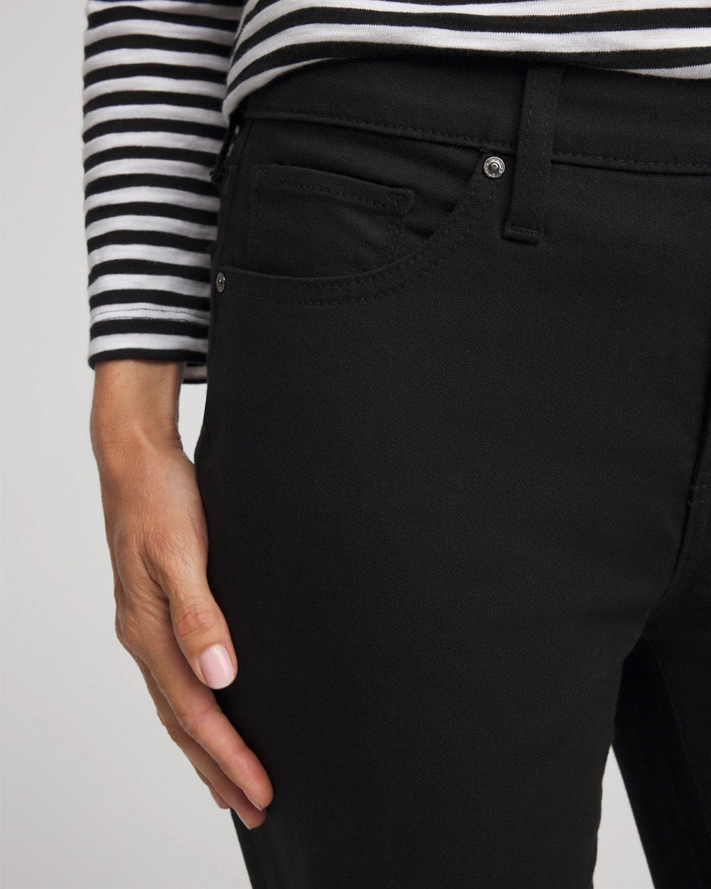 Cropped Girlfriend Kick-Flare Jeans - Chico's