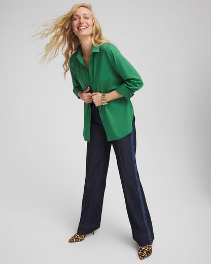 No Iron™ Stretch Shirt - Chico's
