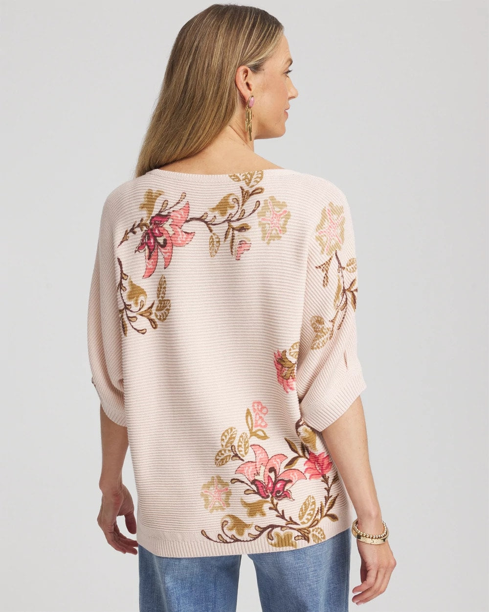 Ribbed Combed Cotton Sweater - Chico's