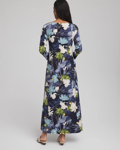Dance Boatneck Column Maxi Dress - Chico's