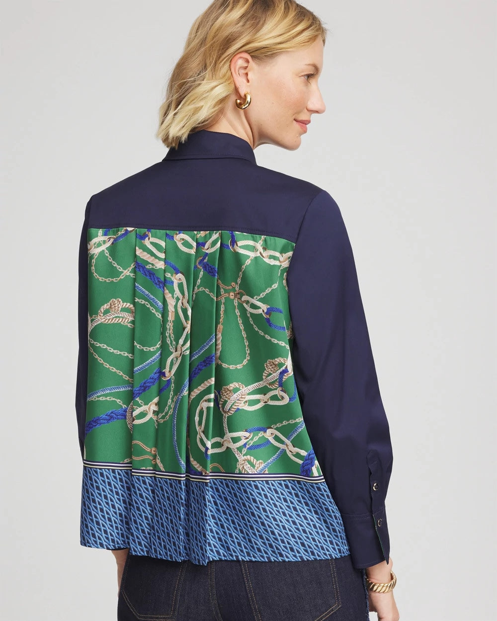 Rope Status Nautical Shirt - Chico's