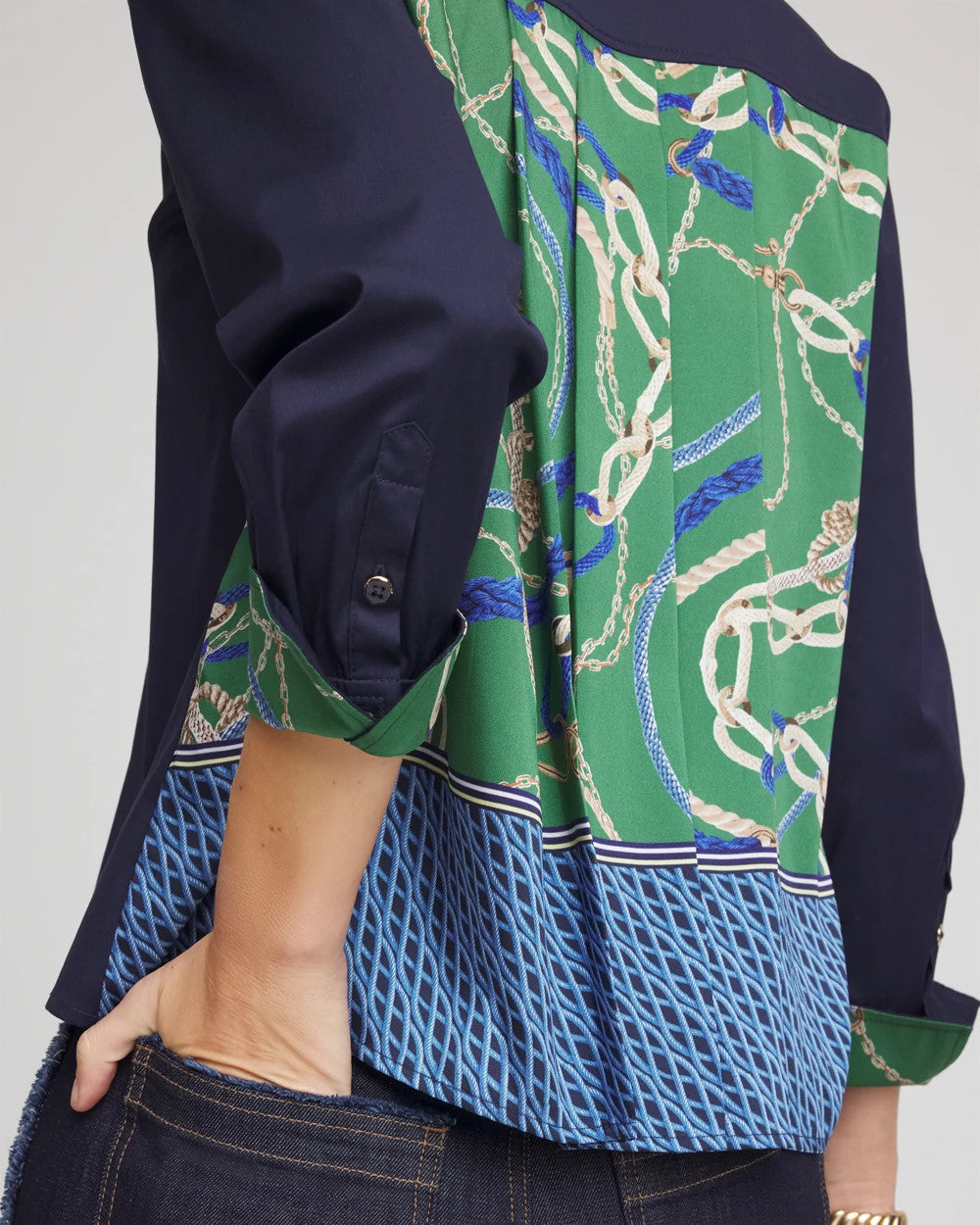Rope Status Nautical Shirt - Chico's