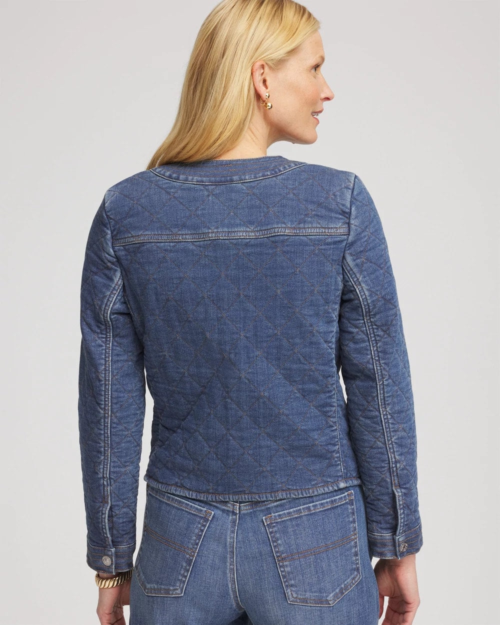 Quilted Denim Jacket - Chico's