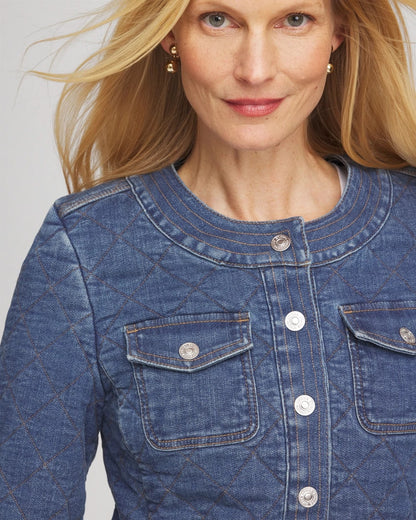 Quilted Denim Jacket - Chico's