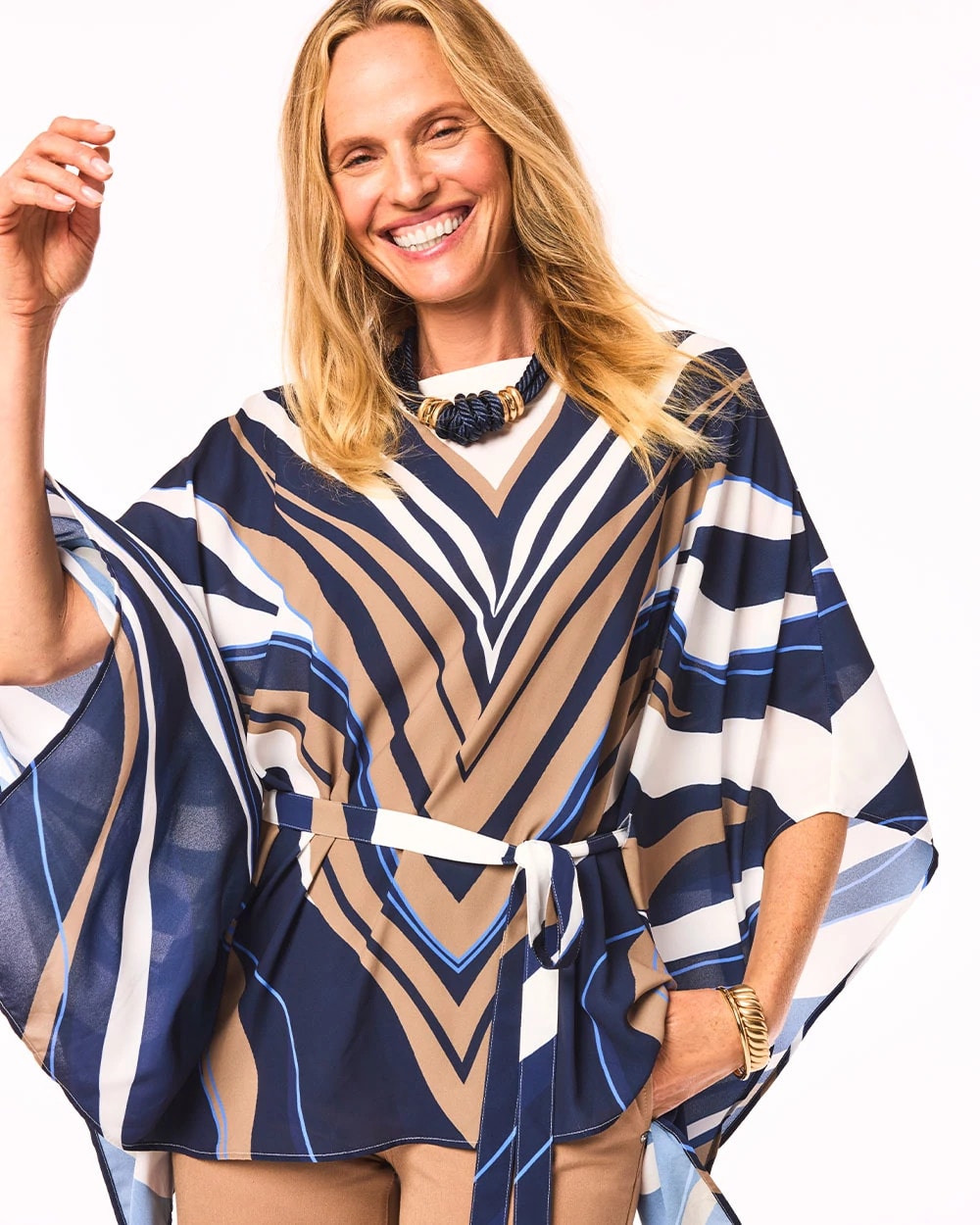 Voyage Belted Poncho - Chico's