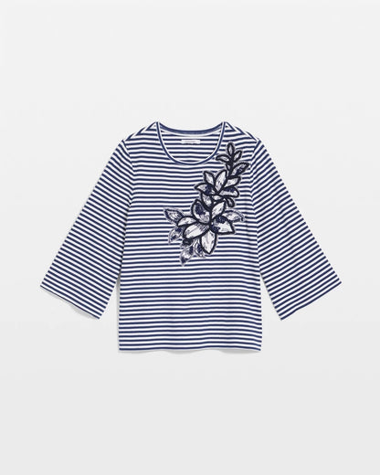 Floral Embroidered Tee - Chico's