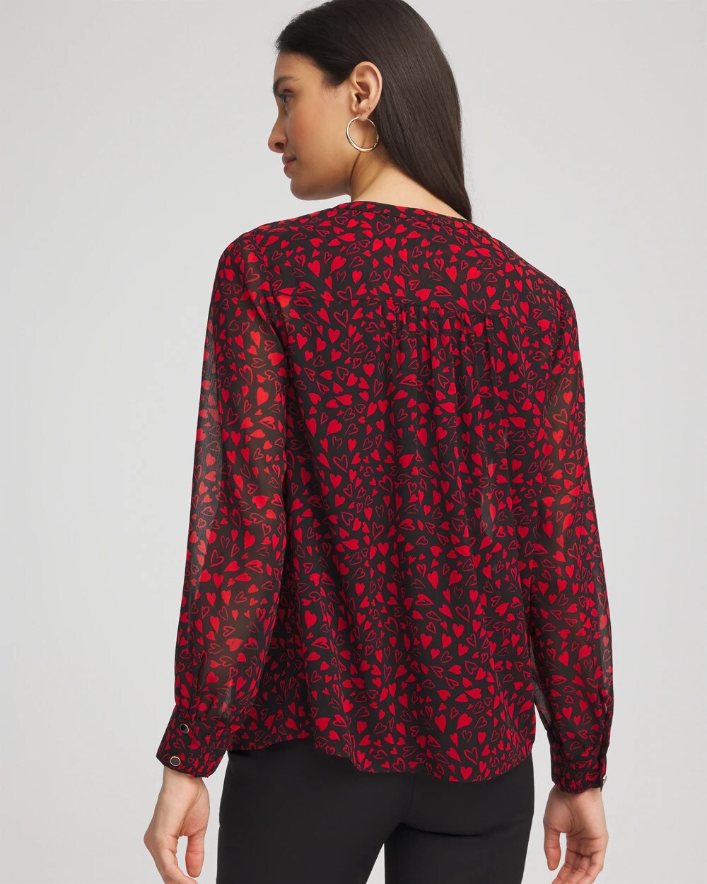 Lover Girl Georgette Blouse - Chico's
