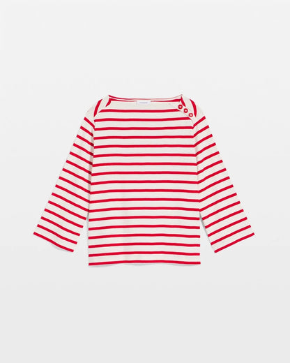Bateau Neck Stripe Top - Chico's