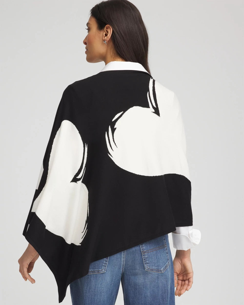 Love Brush Convertible Sweater Poncho - Chico's