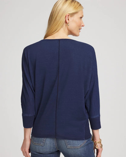 Dolman Denim Tee - Chico's