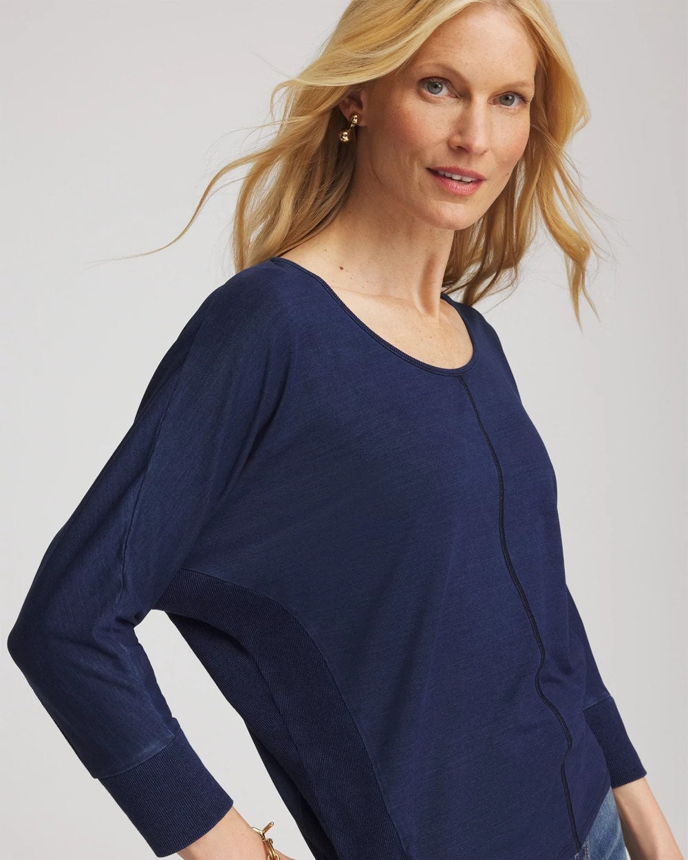 Dolman Denim Tee - Chico's