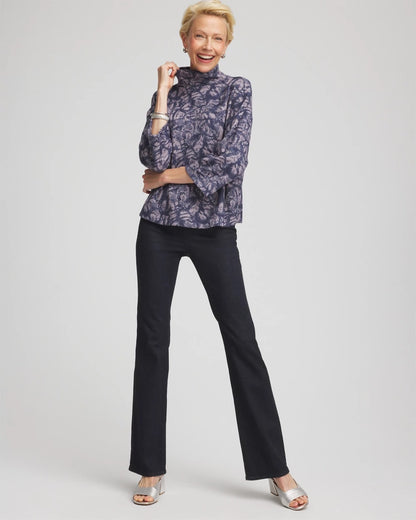 Animal Cozy Turtleneck - Chico's
