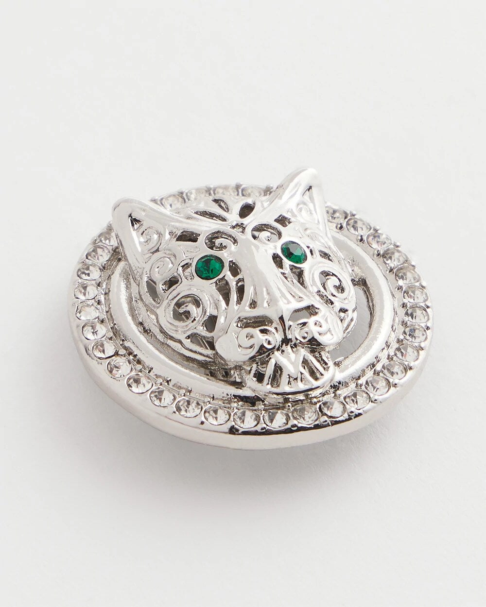 Green Eye Tiger Clip-On Earrings - Chico's