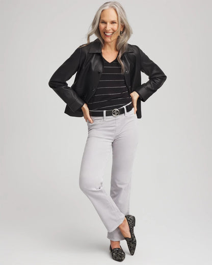 Touch of Cool™ Lurex Layering Tee - Chico's