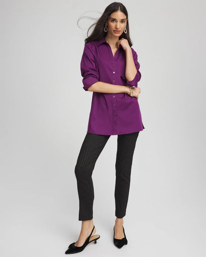 No Iron™ Novelty Button Tunic - Chico's