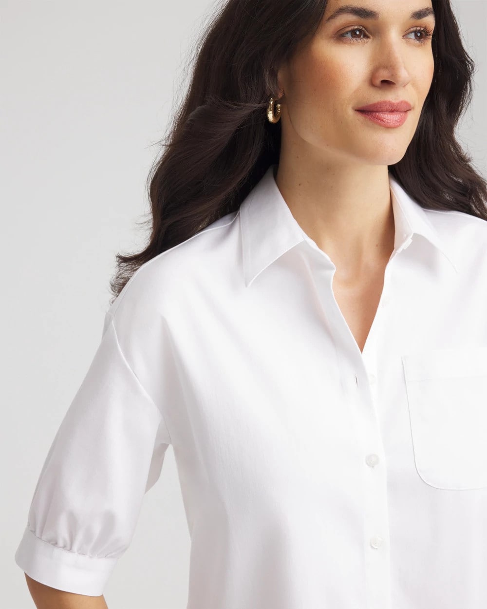 No Iron™ Short-Sleeved Shirt - Chico's