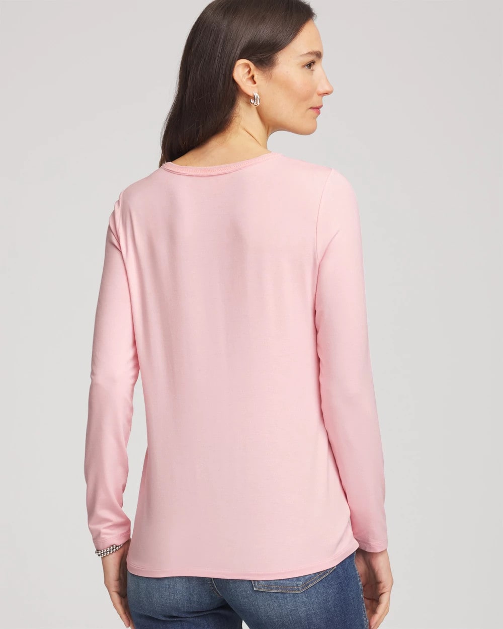 Mesh-Trim Touch of Cool™ Layering Tee - Chico's