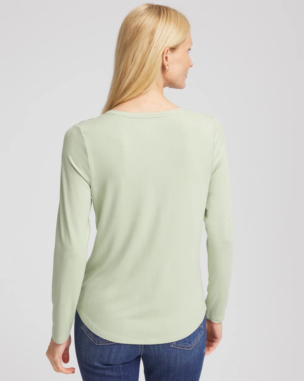 Touch of Cool™ V-Neck Layering Tee - Chico's