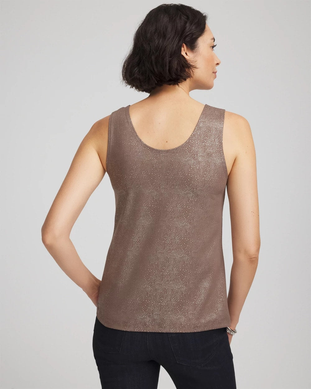 Foiled Microfiber Tank - Chico's