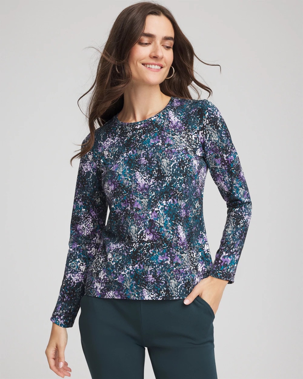 Zenergy® Soft Brushed Scattered Top - Chico's