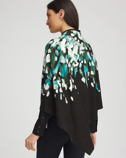 Convertible Knit Boatneck Poncho - Chico's