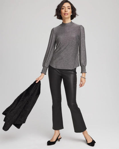 Sparkle Smocked Top - Chico's