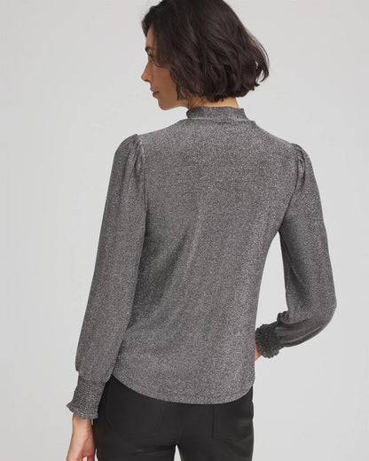 Sparkle Smocked Top - Chico's