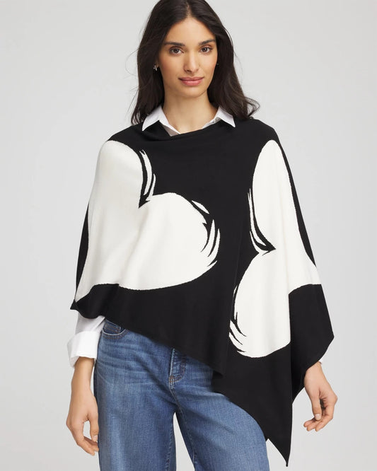 Love Brush Convertible Sweater Poncho - Chico's