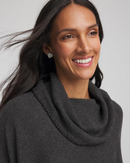 Cowlneck Poncho - Chico's