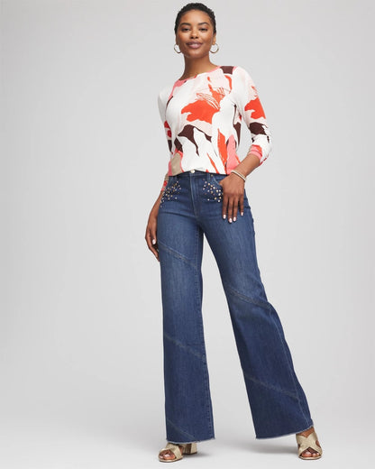 Tropical Touch of Cool™ Layering Tee - Chico's
