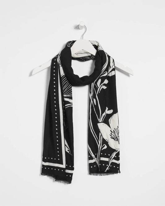 Floral Woven Oblong Scarf - Chico's