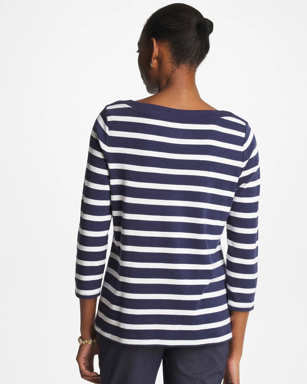 Pima 3/4 Sleeve Tee - Chico's