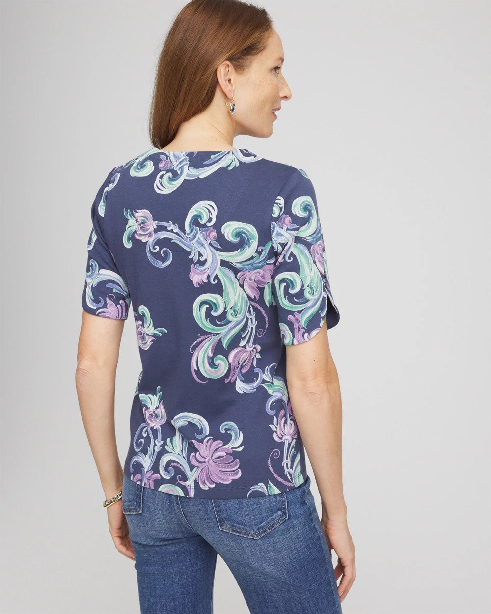 Tulip Sleeve Pima Tee - Chico's