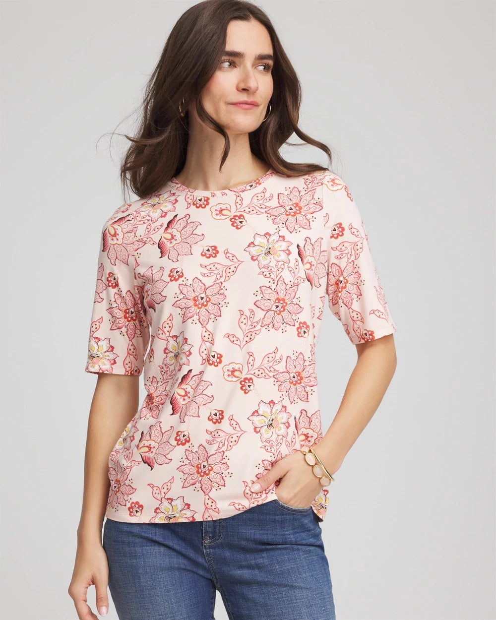 Elbow Sleeve Tee - Chico's