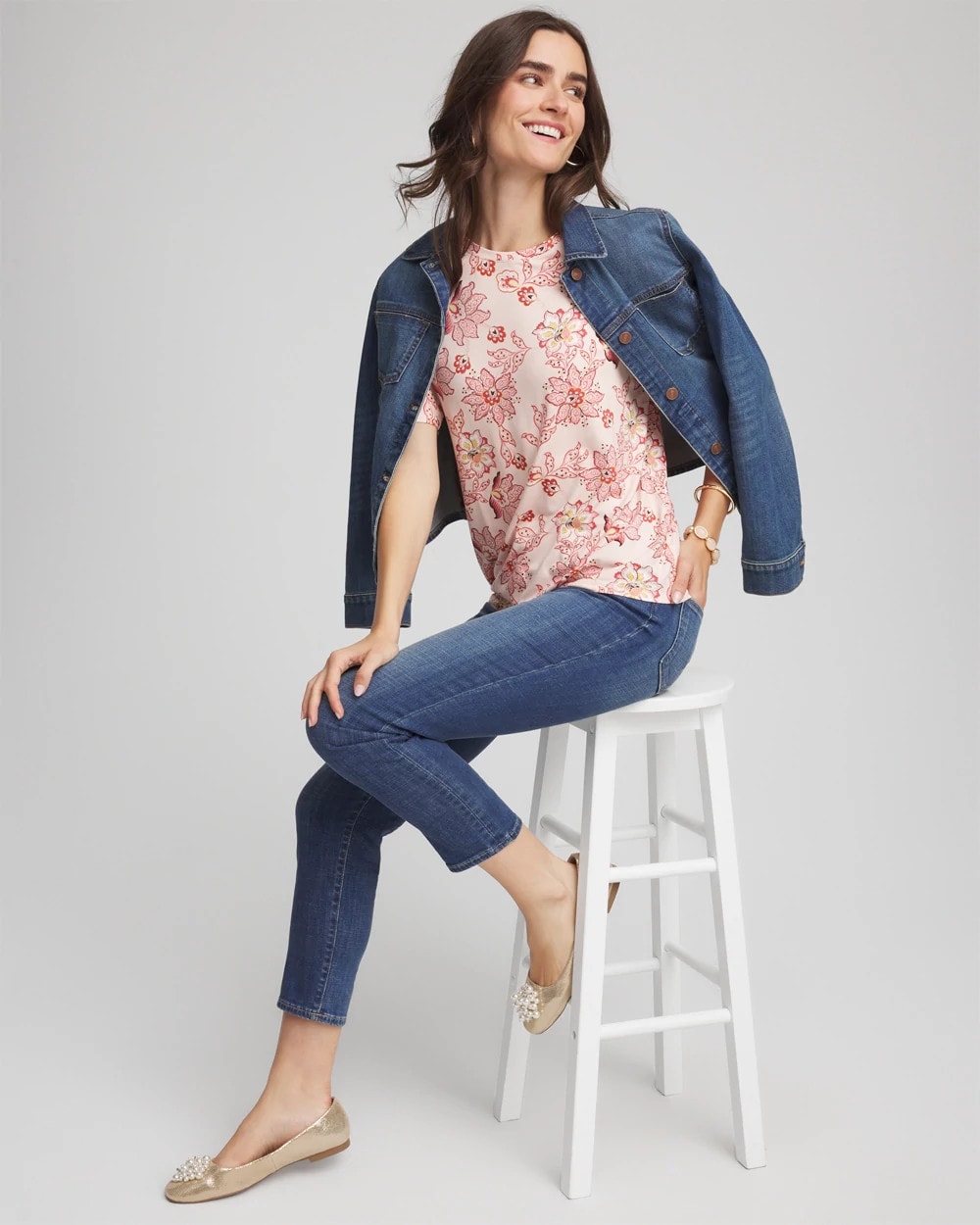 Elbow Sleeve Tee - Chico's