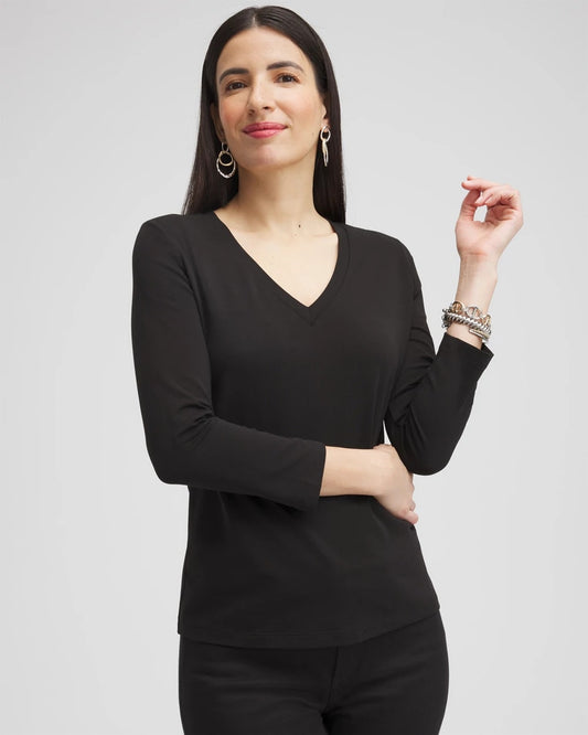 3/4 Sleeve Perfect Tee - Chico's
