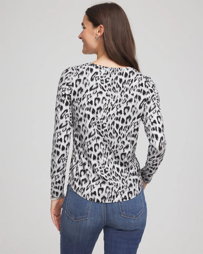 Touch of Cool™ V-Neck Layering Tee - Chico's