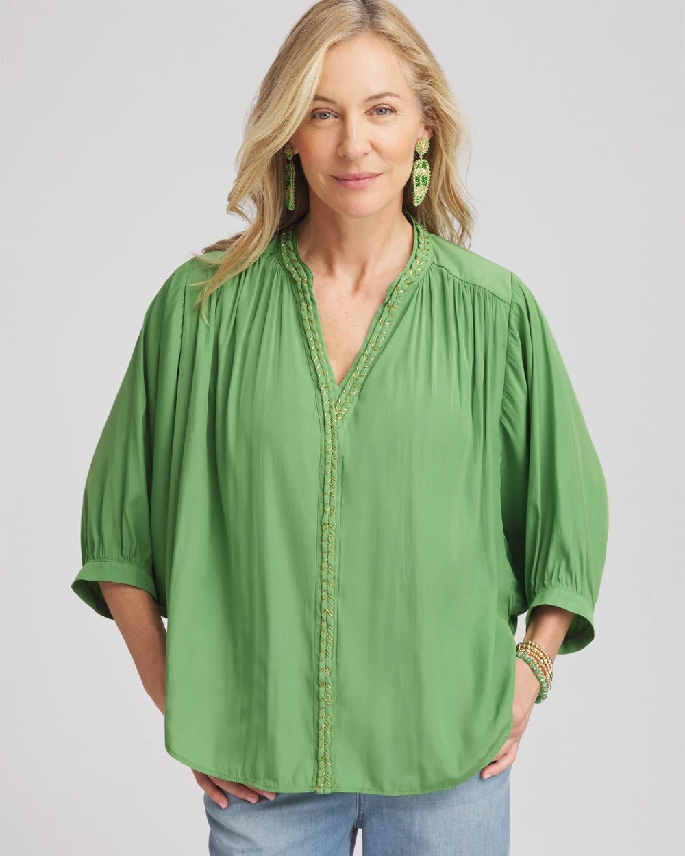 Braided Batwing Blouse - Chico's