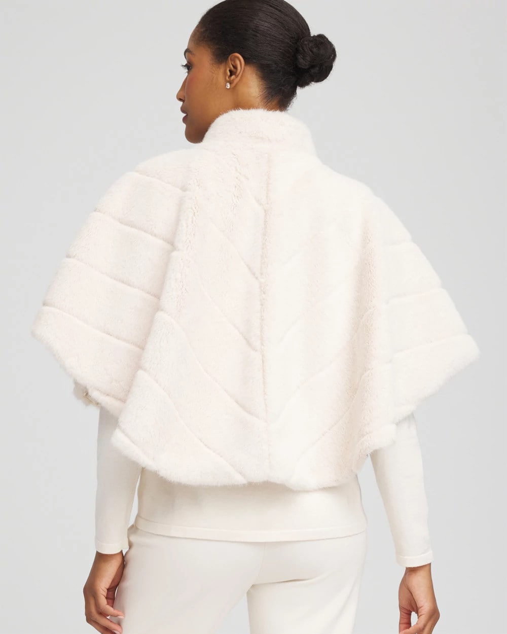 Faux Fur Funnelneck Capelet - Chico's