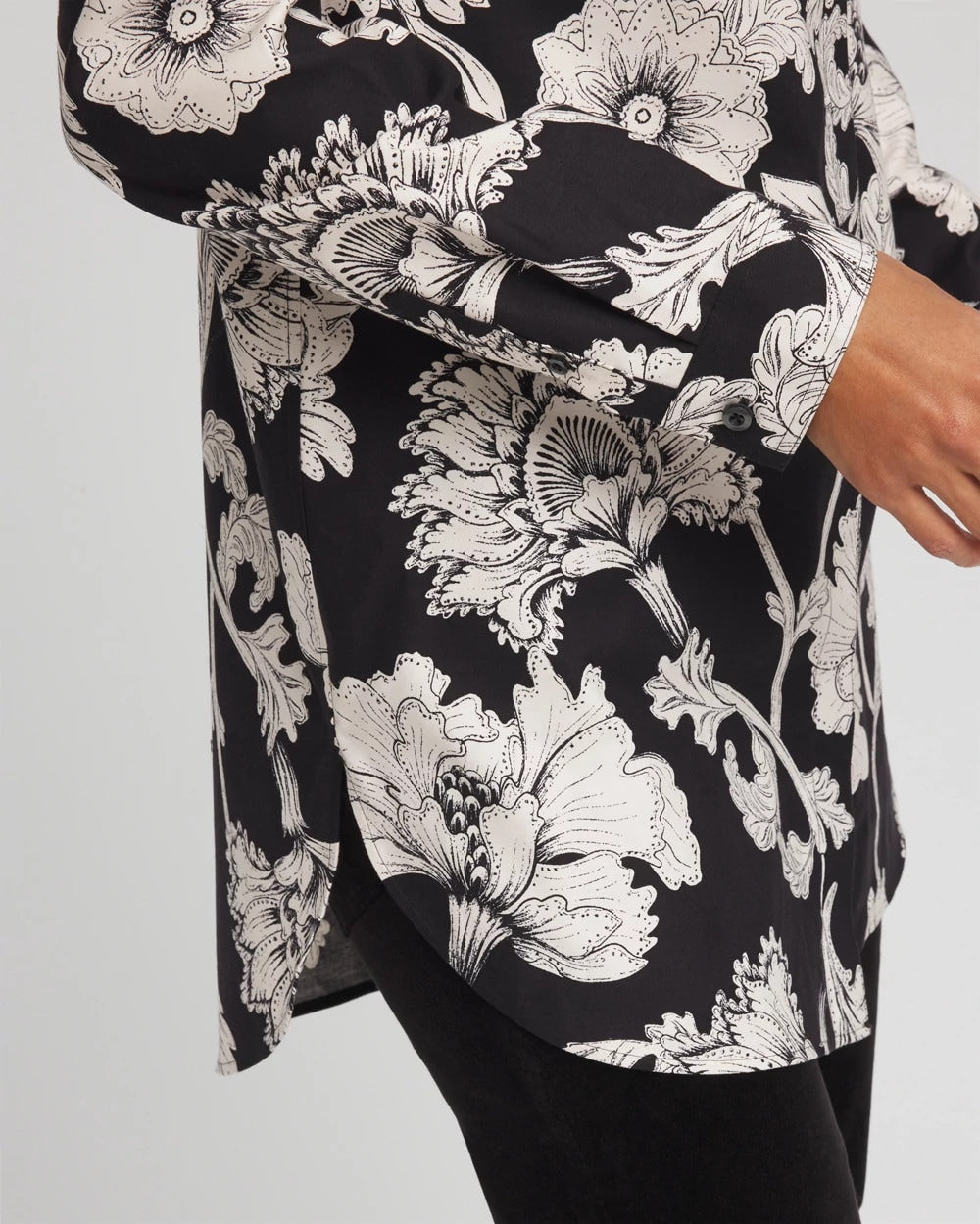 No Iron™ Bryne Bloom Stretch Tunic - Chico's