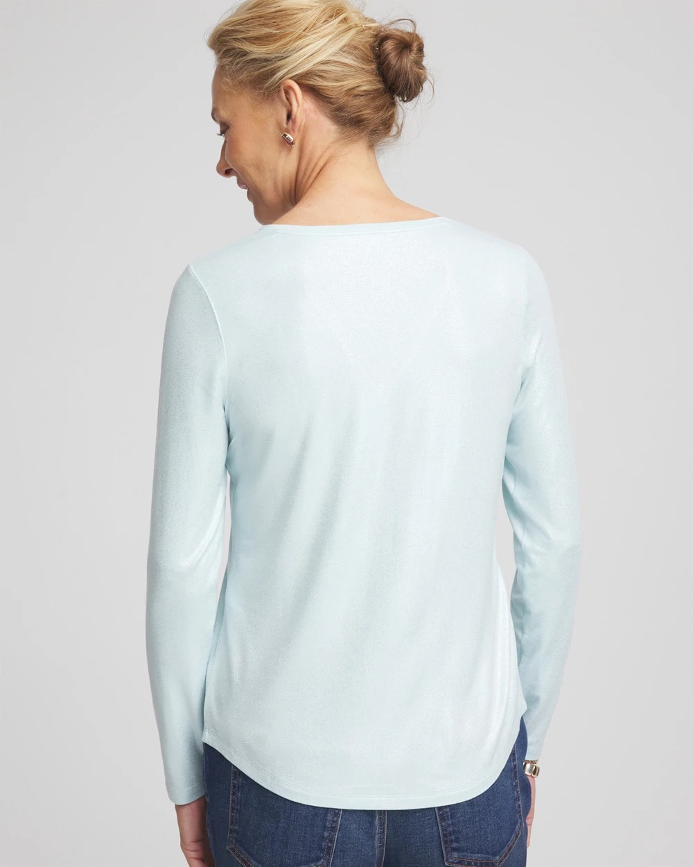 Foiled Touch of Cool™ Layering Tee - Chico's