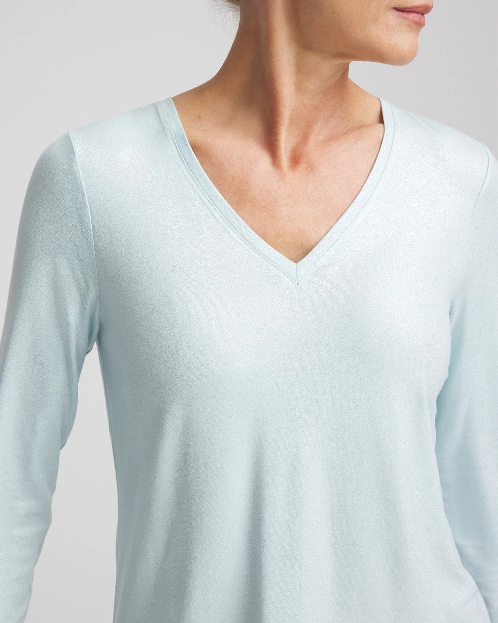 Foiled Touch of Cool™ Layering Tee - Chico's