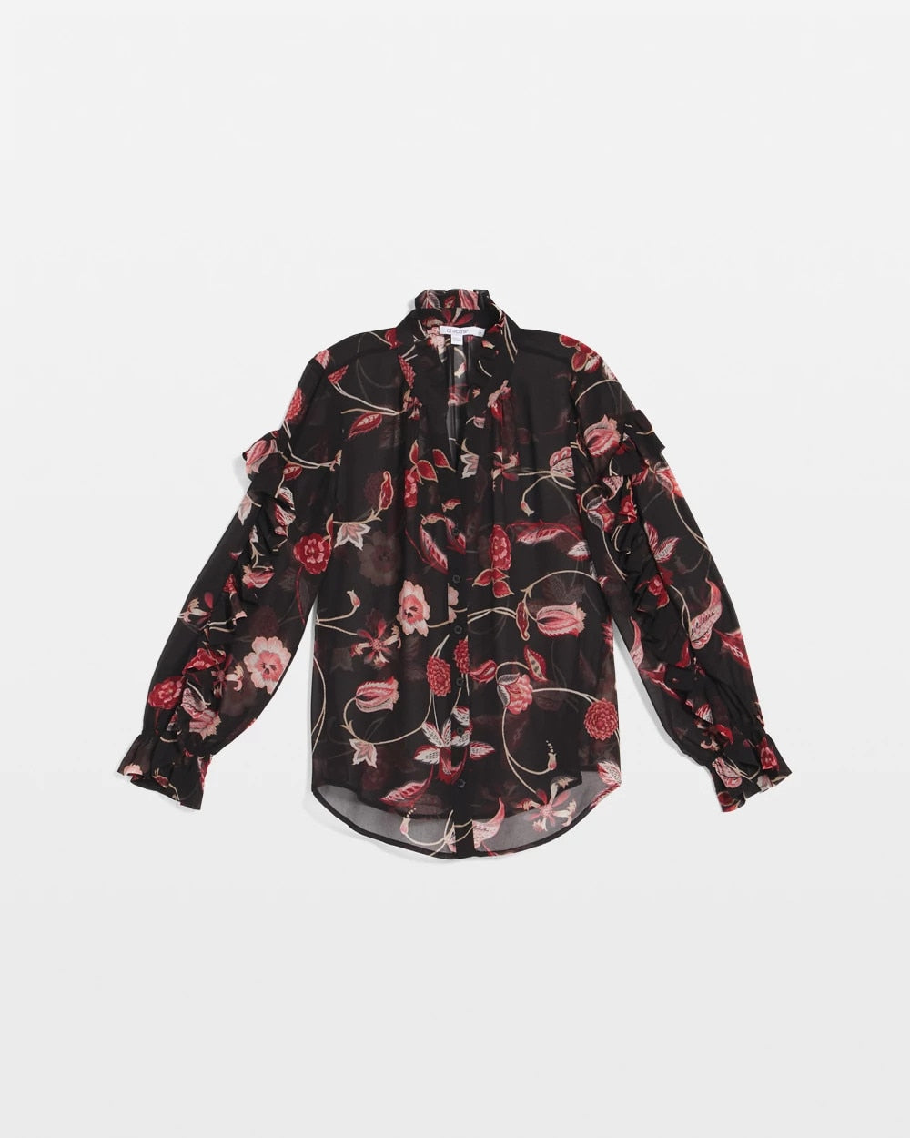 Georgette Celtic Blooms Blouse - Chico's