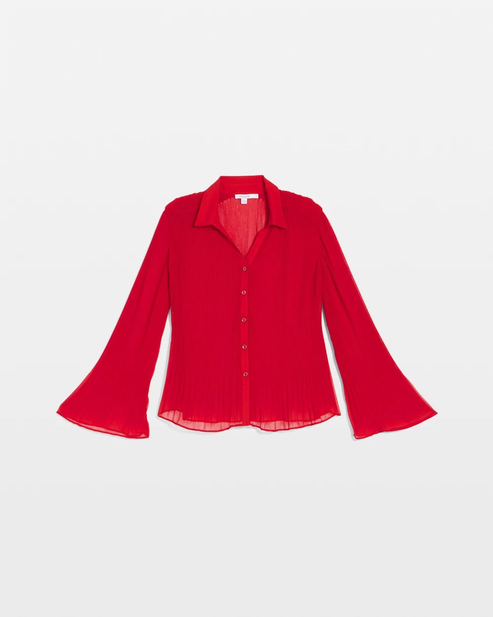 Pleated Georgette Blouse - Chico's
