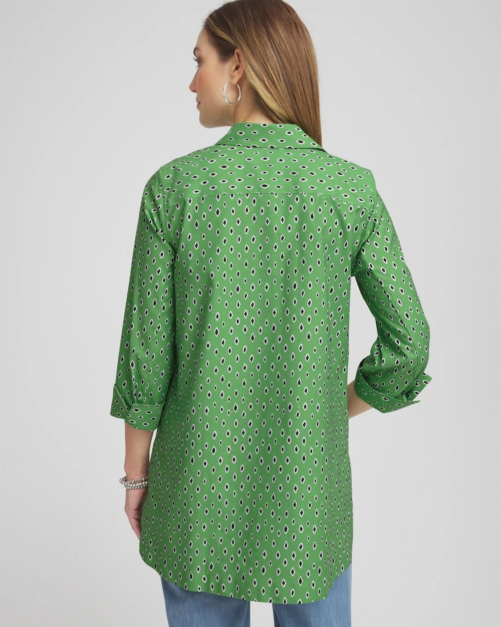 No Iron™ Geo-Print Tunic - Chico's