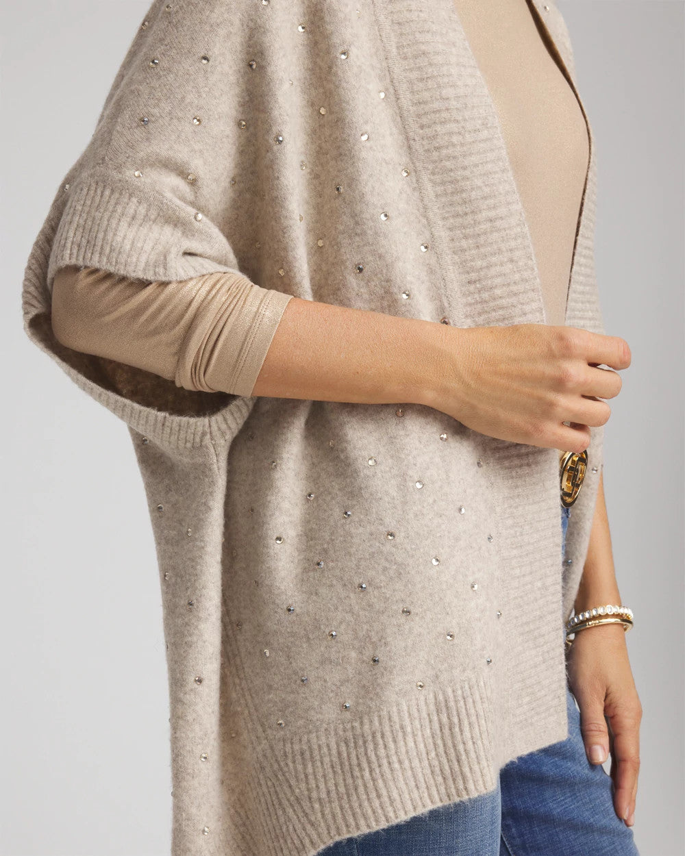 Embellished Cocoon Ruana - Chico's