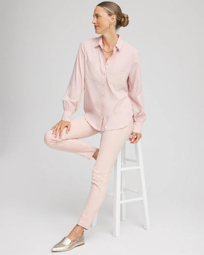 Classic-Fit Collared Shirt - Chico's