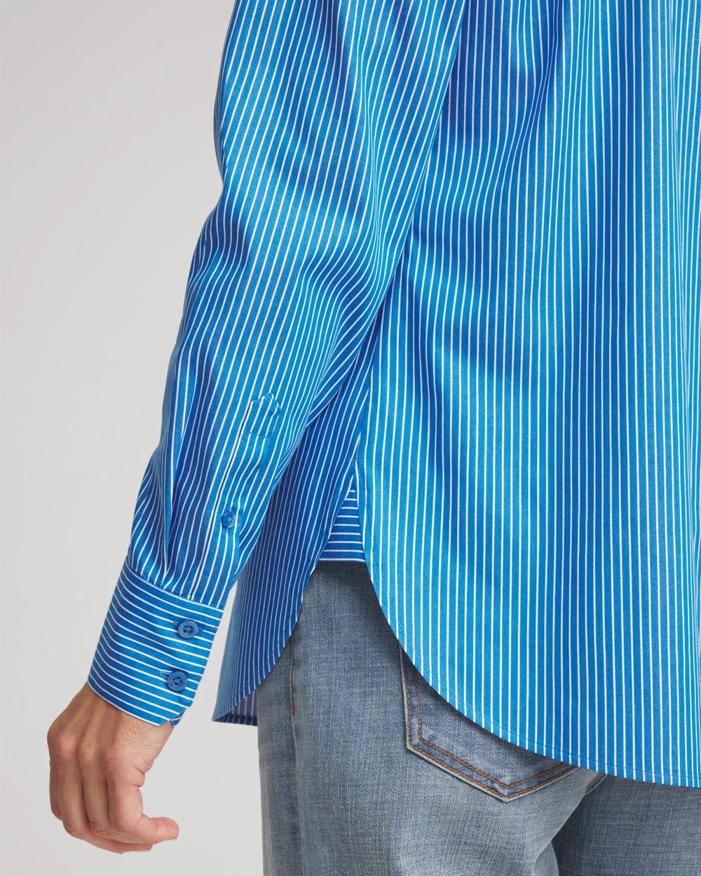 No Iron™ Classic Striped Shirt - Chico's