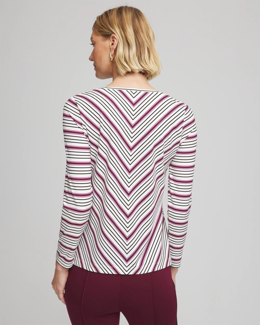 Zenergy® Soft Brushed Striped Top - Chico's